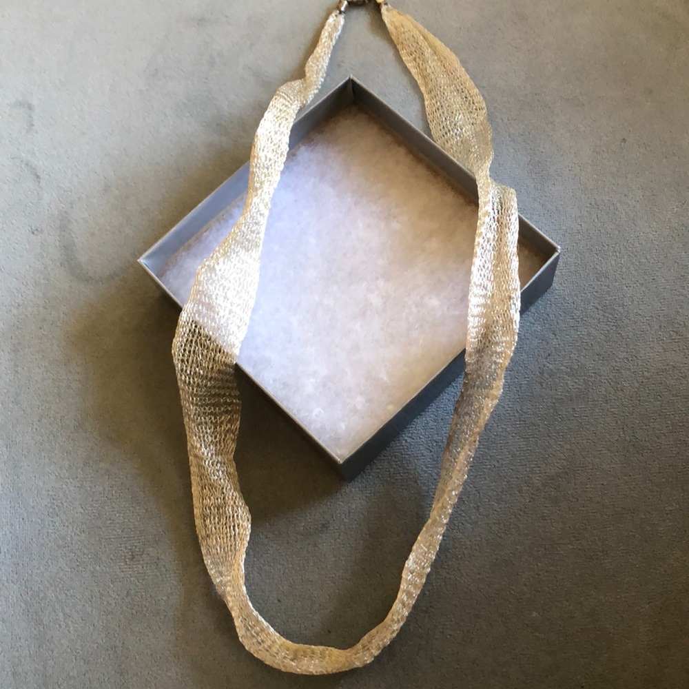 Sterling Silver Mesh necklace